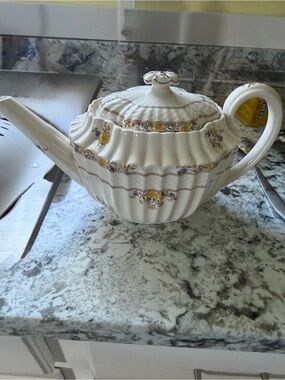 Vintage Copeland Spode England Buttercup Teapot